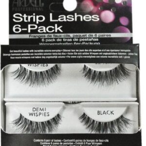 Strip Lashes 6-Pack Demi Wispies 6 par sztucznych rzęs
