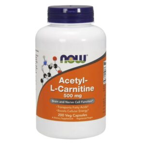 Acetyl-L-Carnitine 500mg suplement diety 200 kapsułek