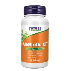 AlliBiotic CF kompleks ziołowo-probiotyczny suplement diety 60 kapsułek