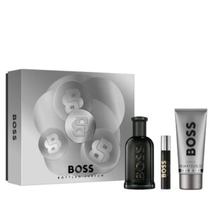 Boss Bottled zestaw perfumy spray 100ml + perfumy spray 10ml + żel pod prysznic 100ml