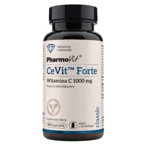 CeVit™ Forte Witamina C 1000mg suplement diety 60 kapsułek