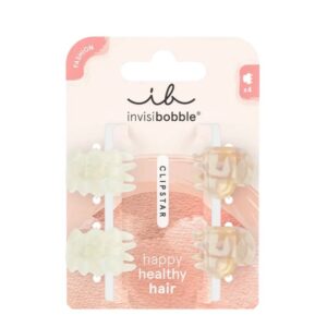Clipstar Fashion zestaw mini klamer do włosów Petit Rainbow XS