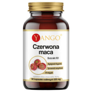 Czerwona maca ekstrakt 10:1 suplement diety 90 kapsułek