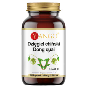 Dzięgiel Chiński Dong Quai suplement diety 100 kapsułek