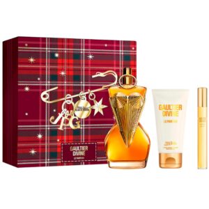 Gaultier Divine Le Parfum zestaw woda perfumowana spray 100ml + woda perfumowana spray 10ml + balsam do ciała 75ml