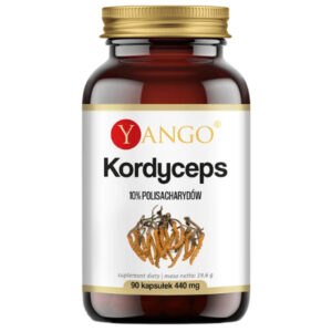 Kordyceps ekstrakt 10% polisacharydów suplement diety 90 kapsułek
