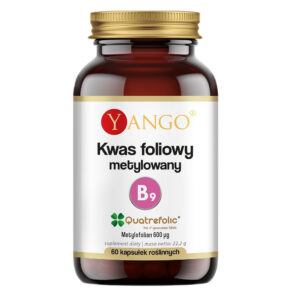 Kwas foliowy metylowany (Quatrefolic®) suplement diety 60 kapsułek