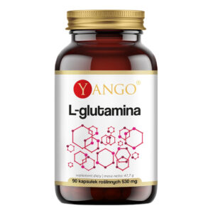 L-glutamina suplement diety 90 kapsułek