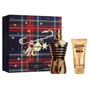 Le Male Elixir zestaw perfumy spray 125ml + żel pod prysznic 75ml
