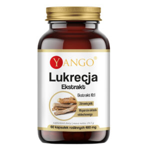Lukrecja ekstrakt 10:1 suplement diety 60 kapsułek