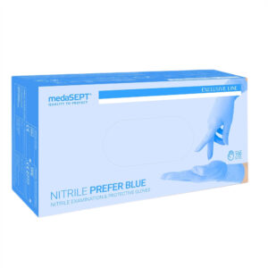 Nitrile Prefer nitrylowe rękawice bezpudrowe M