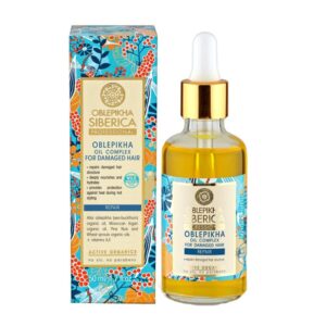 Oblepikha Professional rokitnikowy odbudowujący olejek do włosów zniszczonych 50ml