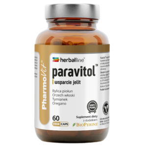 Paravitol™ wsparcie jelit suplement diety 60 kapsułek