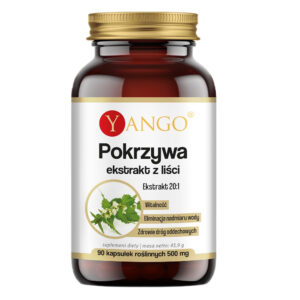 Pokrzywa ekstrakt z liści suplement diety 90 kapsułek