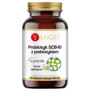 Probiotyk SCB-10 z prebiotykiem suplement diety 90 kapsułek