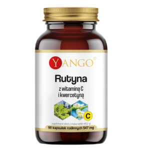 Rutyna z witaminą C i kwercetyną suplement diety 90 kapsułek