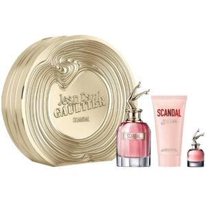 Scandal zestaw woda perfumowana spray 80ml + woda perfumowana spray 6ml + balsam do ciała 75ml
