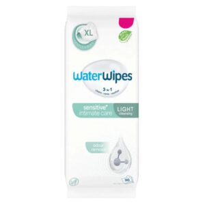 Sensitive+ Intimate Care Light Cleaning chusteczki do higieny intymnej dla osób z problemem nietrzymania moczu